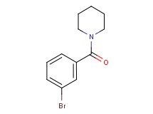 1-(3-bromobenzoyl)piperidine
