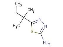 5-(1,1-dimethylpropyl)-1,3,4-thiadiazol-2-amine