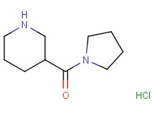 3-(1-pyrrolidinylcarbonyl)piperidine hydrochloride