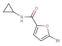 5-bromo-N-cyclopropyl-2-furamide
