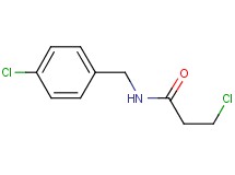 3-chloro-N-(4-chlorobenzyl)propanamide