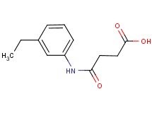 4-[(3-ethylphenyl)amino]-4-oxobutanoic acid
