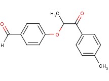 4-[1-methyl-2-(4-methylphenyl)-2-oxoethoxy]benzaldehyde