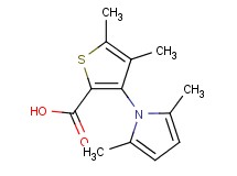 3-(2,5-dimethyl-1H-pyrrol-1-yl)-4,5-dimethylthiophene-2-carboxylic acid