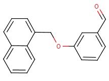 3-(1-naphthylmethoxy)benzaldehyde