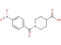 1-(4-nitrobenzoyl)piperidine-4-carboxylic acid