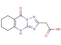 (9-oxo-4,5,6,7,8,9-hexahydro[1,2,4]triazolo[5,1-b]quinazolin-2-yl)acetic acid