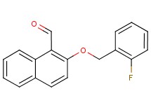 2-[(2-fluorobenzyl)oxy]-1-naphthaldehyde