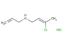 (2Z)-N-allyl-3-chloro-2-buten-1-amine hydrochloride