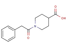 1-(phenylacetyl)piperidine-4-carboxylic acid