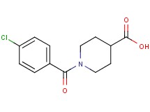 1-(4-chlorobenzoyl)piperidine-4-carboxylic acid