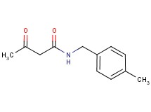 N-(4-methylbenzyl)-3-oxobutanamide