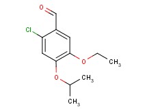 2-chloro-5-ethoxy-4-isopropoxybenzaldehyde
