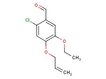 4-(allyloxy)-2-chloro-5-ethoxybenzaldehyde