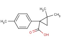 2,2-dimethyl-1-(4-methylphenyl)cyclopropanecarboxylic acid