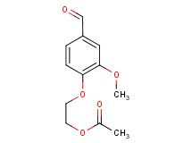 2-(4-formyl-2-methoxyphenoxy)ethyl acetate