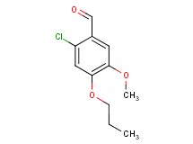 2-chloro-5-methoxy-4-propoxybenzaldehyde