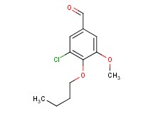 4-butoxy-3-chloro-5-methoxybenzaldehyde