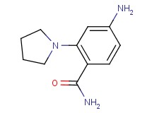 4-amino-2-(1-pyrrolidinyl)benzamide