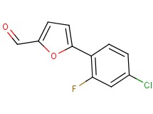 5-(4-chloro-2-fluorophenyl)-2-furaldehyde