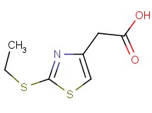 [2-(ethylthio)-1,3-thiazol-4-yl]acetic acid