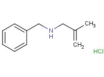 N-benzyl-2-methyl-2-propen-1-amine hydrochloride