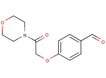 4-[2-(4-morpholinyl)-2-oxoethoxy]benzaldehyde