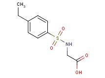 N-[(4-ethylphenyl)sulfonyl]glycine