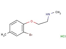 [2-(2-bromo-4-methylphenoxy)ethyl]methylamine hydrochloride