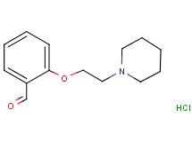 2-[2-(1-piperidinyl)ethoxy]benzaldehyde hydrochloride