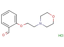 2-[2-(4-morpholinyl)ethoxy]benzaldehyde hydrochloride