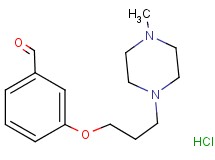 3-[3-(4-methyl-1-piperazinyl)propoxy]benzaldehyde hydrochloride