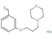 3-[3-(4-morpholinyl)propoxy]benzaldehyde hydrochloride