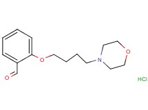2-[4-(4-morpholinyl)butoxy]benzaldehyde hydrochloride