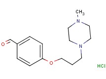 4-[3-(4-methyl-1-piperazinyl)propoxy]benzaldehyde hydrochloride
