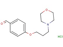 4-[3-(4-morpholinyl)propoxy]benzaldehyde hydrochloride