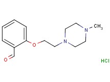 2-[2-(4-methyl-1-piperazinyl)ethoxy]benzaldehyde hydrochloride