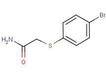 2-[(4-bromophenyl)thio]acetamide