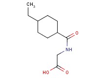 N-[(4-ethylcyclohexyl)carbonyl]glycine