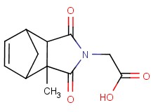 (2-methyl-3,5-dioxo-4-azatricyclo[5.2.1.0~2,6~]dec-8-en-4-yl)acetic acid