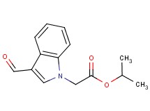 isopropyl (3-formyl-1H-indol-1-yl)acetate
