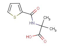 2-methyl-N-(2-thienylcarbonyl)alanine