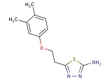 5-[2-(3,4-dimethylphenoxy)ethyl]-1,3,4-thiadiazol-2-amine