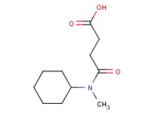 4-[cyclohexyl(methyl)amino]-4-oxobutanoic acid