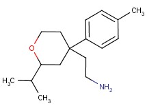2-[2-isopropyl-4-(4-methylphenyl)tetrahydro-2H-pyran-4-yl]ethanamine