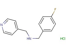 (4-fluorobenzyl)(4-pyridinylmethyl)amine hydrochloride