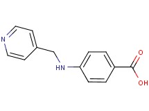 4-[(4-pyridinylmethyl)amino]benzoic acid