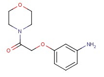 3-[2-(4-morpholinyl)-2-oxoethoxy]aniline