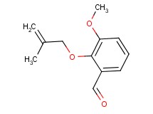 3-methoxy-2-[(2-methyl-2-propen-1-yl)oxy]benzaldehyde