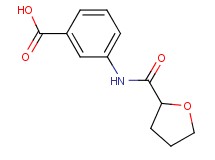 3-[(tetrahydro-2-furanylcarbonyl)amino]benzoic acid